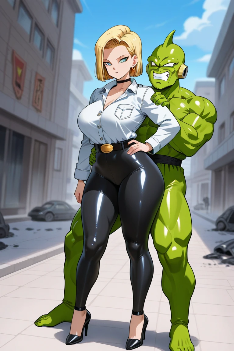 artoria_pendragon_(lancer) , Gigantic breasts, big tits, thin waist, Gigantic ass, pussy, thick thighs, bare feet, nude, completely naked, arm grab, arms behind back ,sex from behind fucked from behind, vaginal penetration, goblin, smaller goblin, hyper penis, hyper ball, small but hung, smell dom big sub, Arid desert, wasteland