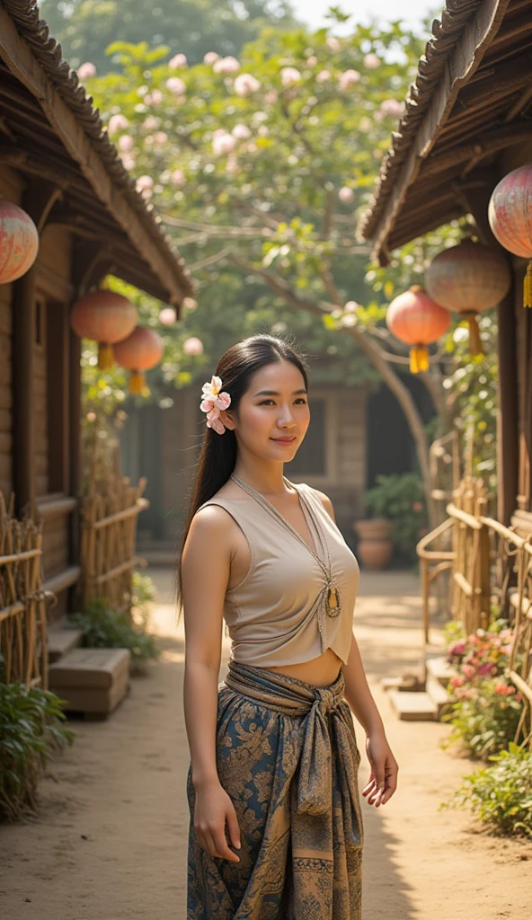 Beautiful woman enjoying a trader while drinking