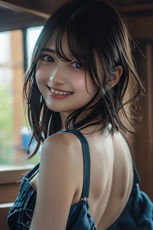 1girl, 25 years old woman, medium breasts, cute face, beautiful face, (perfectly detailed face), ((looking at viewer)), Hands behind the body, hands behind head, Simple Background, Lingerie, ((white background)), ((white wallpaper)), emphasizing breasts, holding breasts up with arms, photorealistic, (bokeh), UHD, anatomically correct, highres
