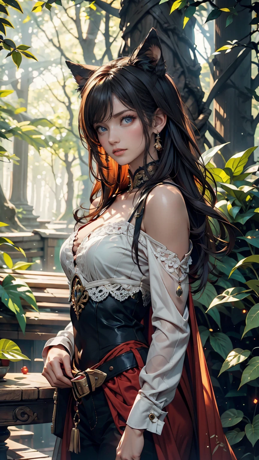 (extremamente detalhado CG unidade 8k papel de parede,master part, melhor qualidade, ultra-detalhado),(best ilumination, Melhor sombra, um extremamente delicado e bonito),floating,high saturation,[ :(a magic tree called EWA in an impressive and realistic cinematic style):1.5]