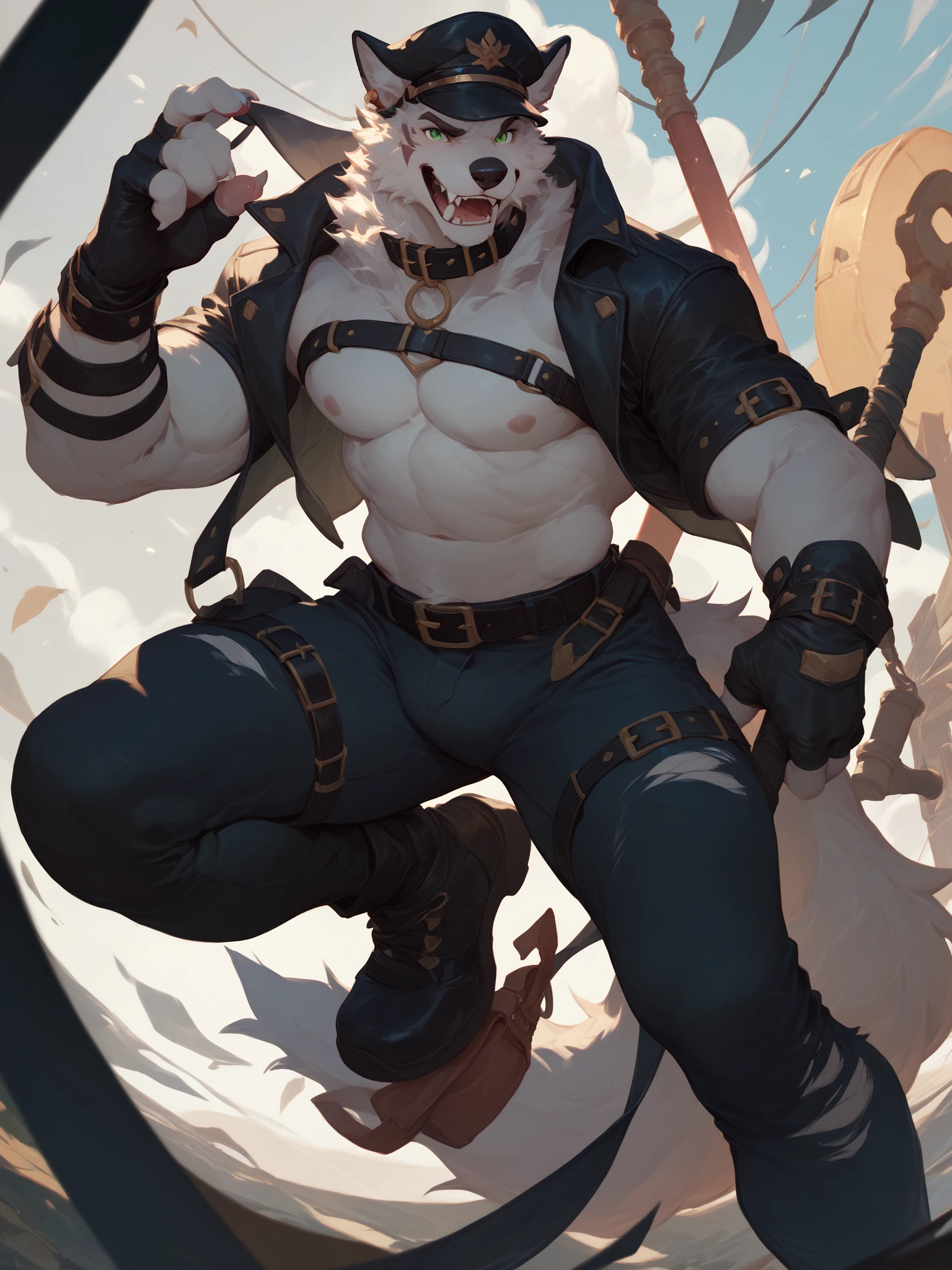 echin, lindong. A massive muscular tiger, towering over a city, hyper detailed genitalia, copious amounts of viscous fluids, hyper penis and big balls, cum, sperm, cum splatting, cum on mouth , cum on floor, cum, up penis, hard penis, photorealistic, dark fantasy , cinematic lighting, 8k, hyper detailed, macro,