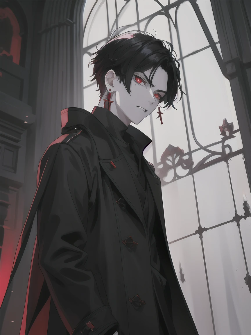 black hair