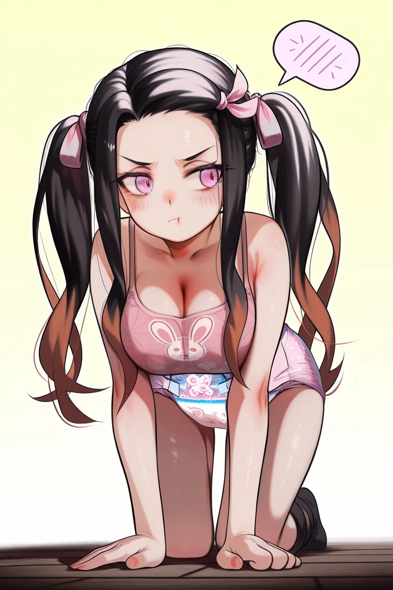 High resolution, Very detailed, perfect lighting, beautiful detailed eyes, ((masterpiece,Best Quality)), absurdities, alone, princess zelda, by the width, crown braid, Hair clip, pointy ears, Gloves without fingers, black gloves, smile, curves, nod, , deep neckline, deep neckline, pink thong, touching her breasts in a sexy way, close up, pigtails with bangs, pigtails with bangs, touching her breasts in a sexy way, teal eyes, close up, pigtails with bangs, pink beret, Slim fit sailor suit, Slim fit sailor suit, short black skirt, down on my knees, down on my knees, pink beret, pink stockings, pink stockings, crouched on her knees, overhead, overhead, view from behind, view from behind, big ass, pigtails with fringe, sexy pink lingerie, dark hair, dark hair