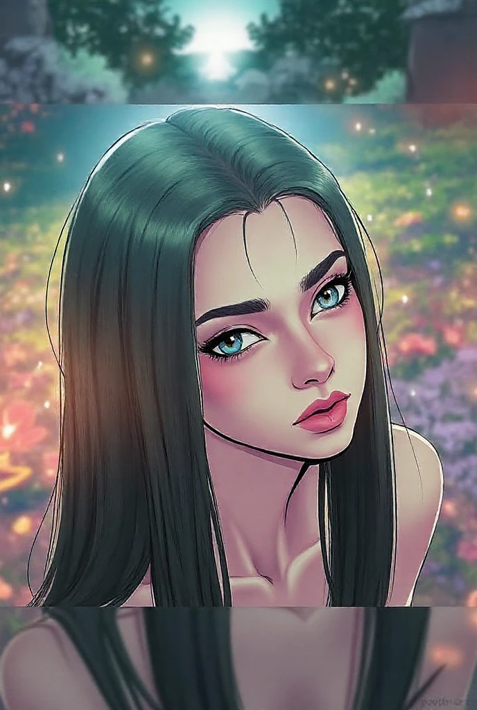 (best quality,ultra-detailed,realistic:1.37),curvy body,beautiful long black hair, piercing green eyes, delicate facial features, red silk dress flowing gracefully, a mysterious red bridal veil covering her face, a sparkling crown adorning her head, elegant gaze full of confidence and allure, sensual aura radiating from her presence, enchanting illustration with intricate details, soft pastel colors enhancing her beauty, gentle and ethereal lighting illuminating her surroundings.