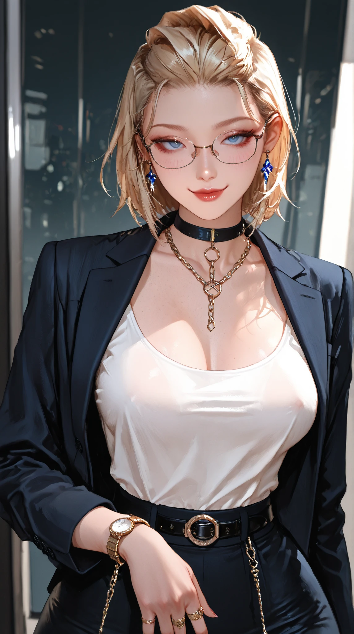 anime girl with long hair and glasses posing for the camera, anime style like fate/stay night, artoria pendragon, fate grand order, fate / stay night, fate stay night, seductive anime girl, fate zero, fate/zero, hajime yatate, ufotable art style, female anime character, lolish, anime best girl