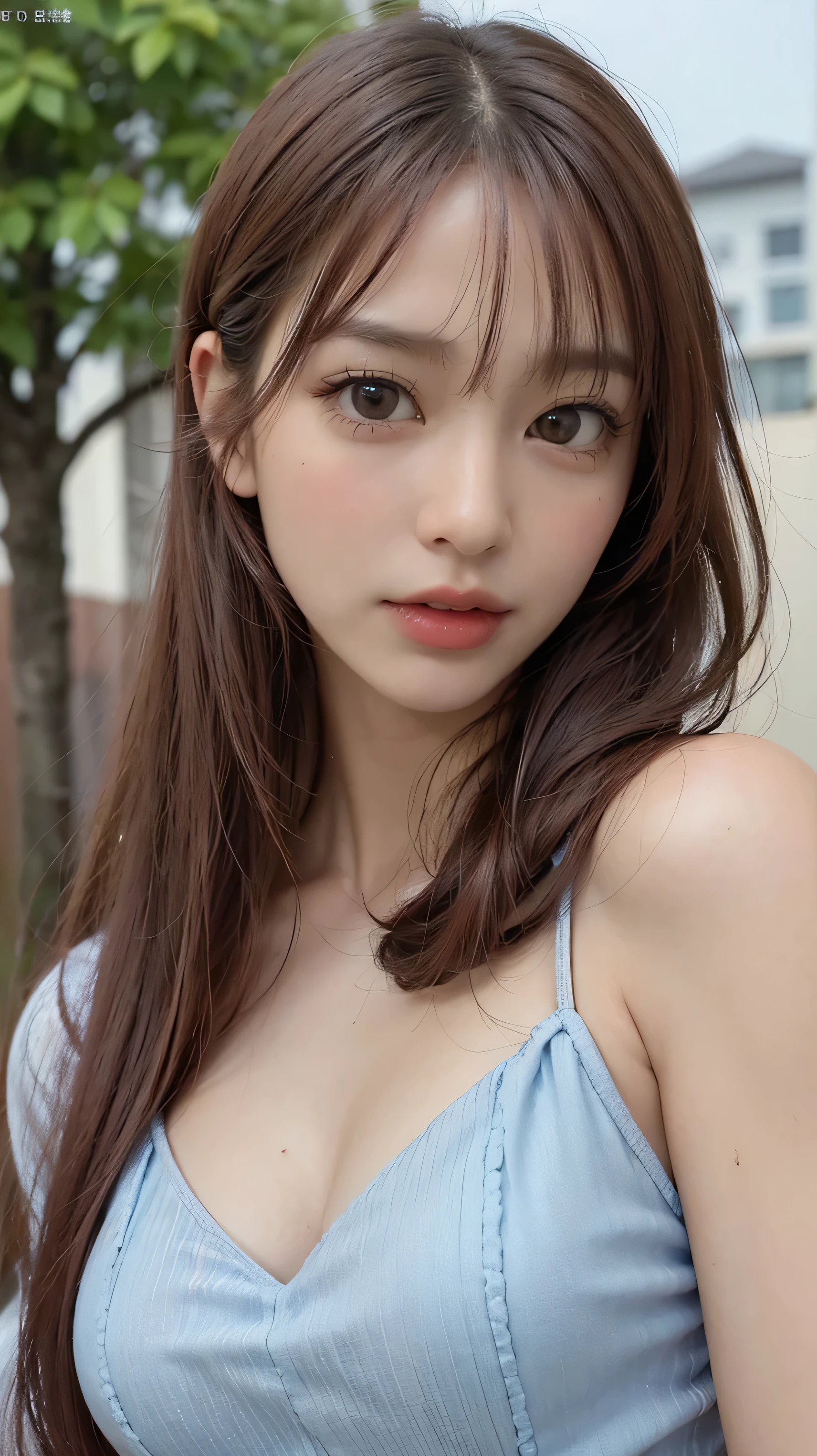 1 girl, Tokyo Street,night, Streetscape,City lights,Upper Body,close,smile, (32k, RAW Photos, highest quality, masterpiece:1.2),(Realistic, photo-Realistic:1.37),