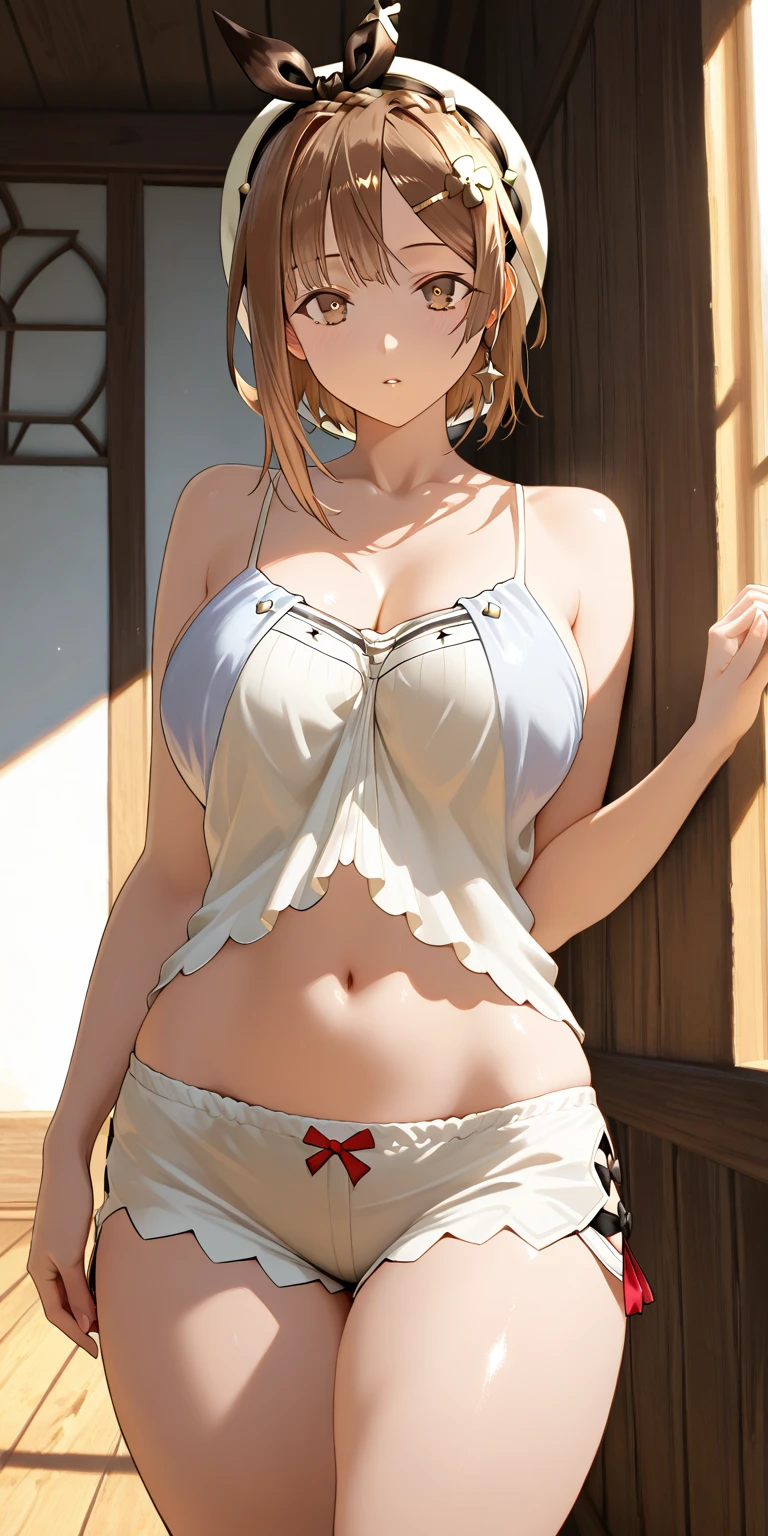 (from below:1.2),(from side:0.9), (Close-Up:0.6), highest quality、(real、photorealistic:1.4)、(RAW photo:1.2)(Curve,Model,glamor:1.5),Beautiful ,colour_aberration,beautiful detailed shadow,Beautiful eyes,Beautiful body,Beautiful skin,beautifull hands,(medium_breasts girl in, (perky chest:1.2), (pointed chest:1.2), dark bronde hair,long hair,side ponytail,hair between eyes,bangs,Purplish brown eyes that dreamers desire, (Blond) , small stature, Colossal tits, Lori, (masutep:1.2, Quality), (finely detailed beautiful eye: 1.2), (beautifull detailed face), (Best Illumination, extremely delicate and beautiful), ((Cinematic Light)), Dramatic light,Ultra Contrast、Braid a little around the ears, clavicle, red long dress、only has 5 fingers,Her pussy is visible through thethrough white thong、Wet pants、You can see inside your underwear、full of sweat、mocking look、diaper、nffsw,Arms crossed、grab the arm、Shoot from below、The angle is as seen from below.、Best Quality、Large breastuscular pussy:1.2、Pubic hai-level image qy、hightquality、8K,perfect hand、5 fingers、finger pin、Perfect Finger、see-through T back、Naked、noise cut、bullet hand、Her hair color s have been a brighter brown,The skirt part is also carefully expressed,brown skirt、the skirt is floating in the wind:1.3、see-through purple panties、Pubic hair majority,th sparkling eyes andagious smile),her thin pubic hair:1.2, looking at viewer