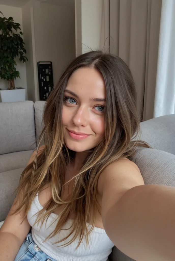 1 fille, Solo, Cheveux Longs, Résolution Haute, Seins, Sourire, Yeux bleus, plutot mature 40 ans et qui ressemble a une fille de l’est