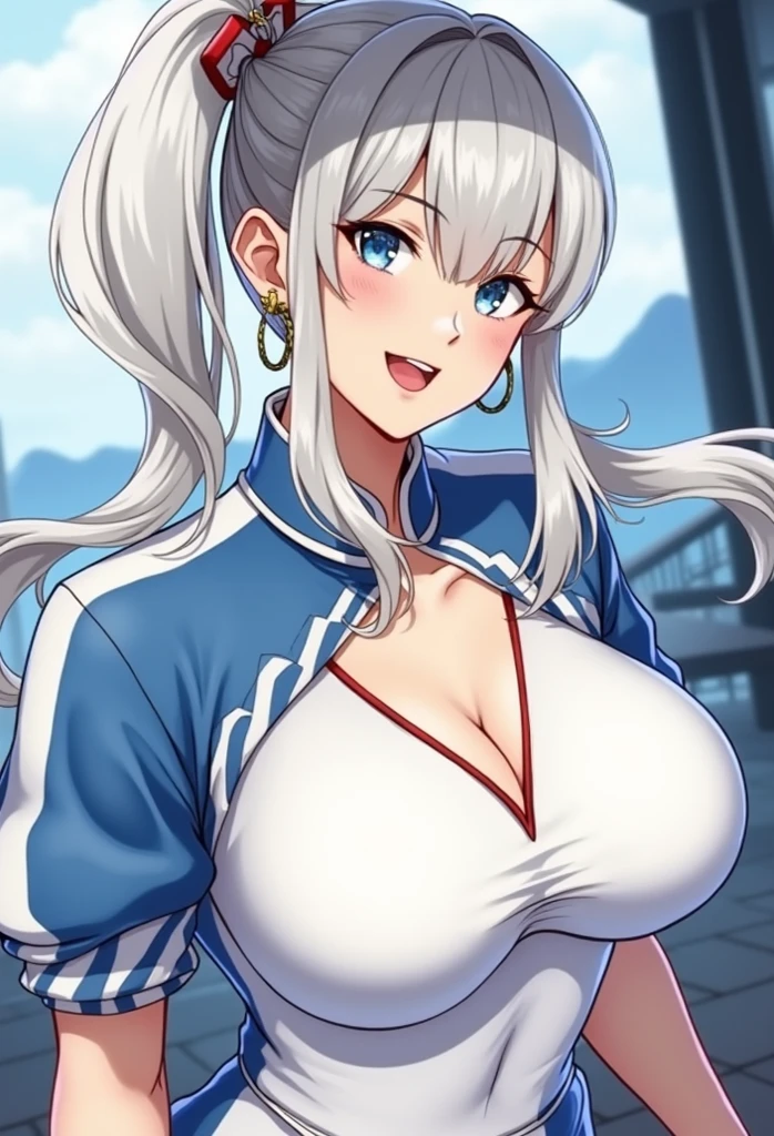 Bronya,blush,(Smirk,open mouth),Honkai Star Rail,squatting on the ground,tmasterpiece,Huge stacked breasts,The kinky is exposed ,(Surreal breasttremely full breasts)),((Super large)),Big breasts Thin waist,(((Extremely large breasts))),seductiv,High detail,hyper qualit,high resolution,8K,8k smooth,(reality: 1.2),(Highly realistic,Ultra-realistic,photograph realistic),(Realism: 1.2),Solo,(Perfect feminine curveig breasts:2),(Huge breasts:2),(gigantic cleavage breasts:2),(Large breasts:2),(Bare tits:1.4),(chiseled abs : 1.1),Nice strong legs,,(Curvy:1.1),Narrow waist,(gigantic hip:1),(Thick thighs:1),(Thick legs:1),Muscular,(body builder:2)