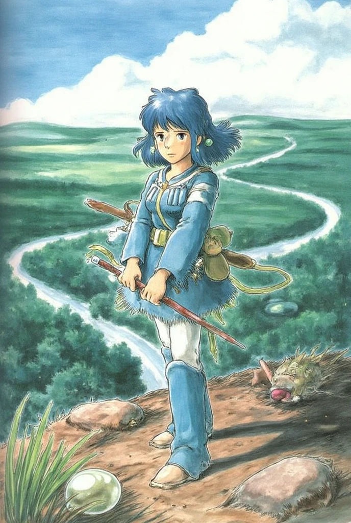 "(masterpiece:1.1), best quality, 
1girl, (traditional media 80s:1.4), (eyelashes:1.5), (loli:1.2), 
(intricate high detailed body:1.2), 
(brown hair:1.1), (forehead:1.1), (short hair, french braid:1.1), (headband:1.1), 
brown eyes, (lip stick:1.2), 
(curvy body:1.1), (small breasts:1.1), 
(angry, smile:1.2), 
(bikini armor, mini skirt:1.2), (knight armor, armored boots:1.2), 
(frill:1.1), (hoop earrings:1.1), neckwear, 
(dynamic pose, spread legs:1.1), 
(cowboy shot, cameltoe:1.1), 
(daytime, grassland, outdoors:1.1)"
