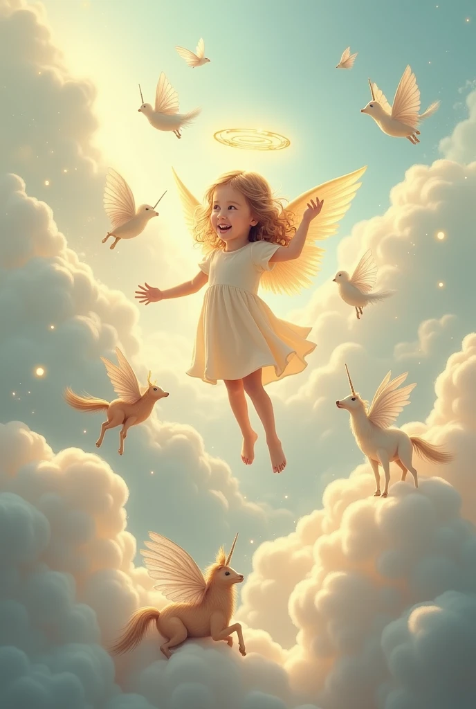Flying angel
