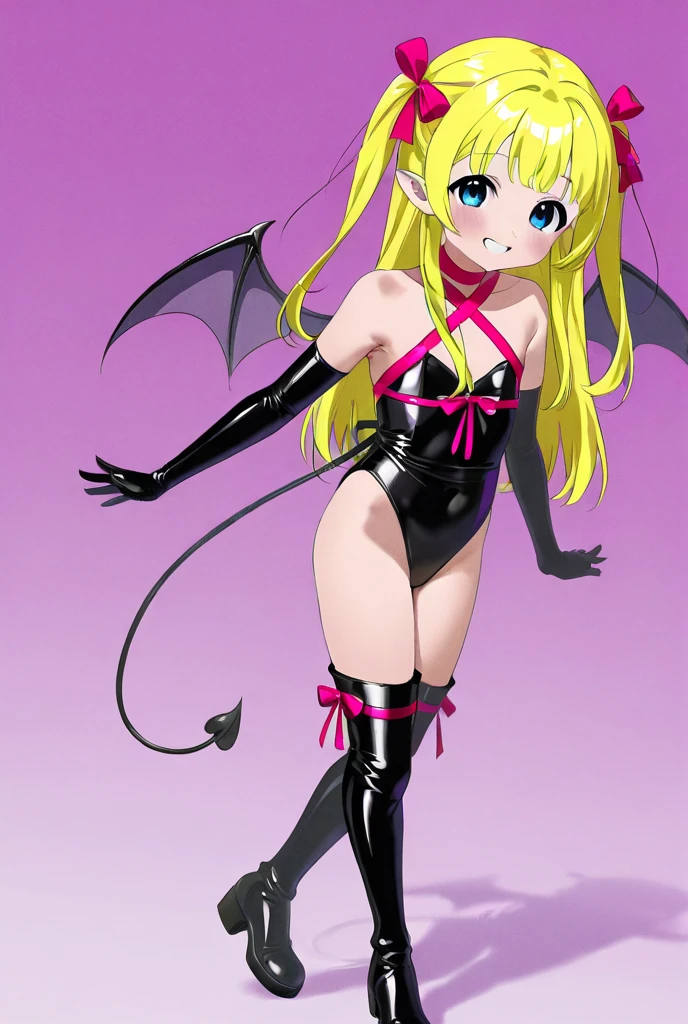 ((Highest quality)), ((masterpiece)), (detailed), (Perfect Face)、The woman is Princess Serenity, a sexy female demon with jet black skin, having sex with the dignified and powerful demon king, who inserts his penis into her pussy and ejaculates a large amount of semen into her.、The woman is a jet-black female demon with magnificent devil horns, jet-black devil wings, and a jet-black tail. Her skin is jet-black, and she is a devil bride wearing a luxurious black gothic Victorian wedding dress and a black wedding veil. She is the jet-black demon Princess Serenity, and has blonde hair with a happy expression as she looks at the camera.2The expression of a girl in love with her long hair tied up、The woman is Princess Serenity, and has sex with the majestic and powerful demon king, who inserts his dick into her pussy and ejaculates a large amount of semen into her.、The man is a dignified and powerful man.々A devil king embraces a woman and violates her thoroughly.