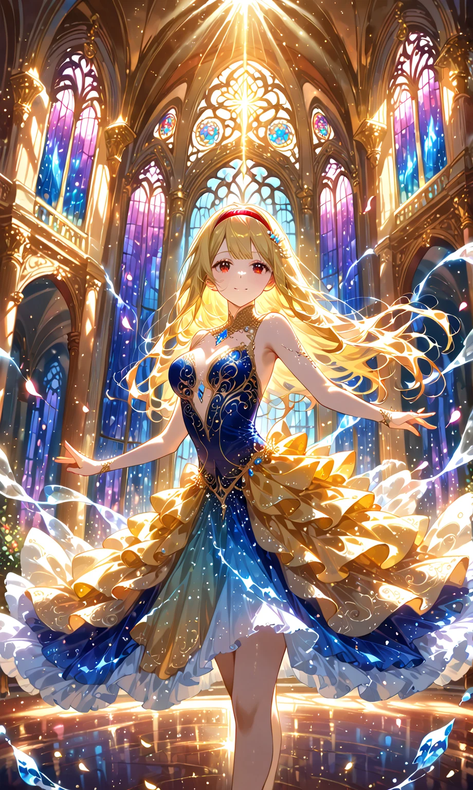 red hairband,Hoshimiya Ichigo,Blonde, healthy body. Beautiful skin ...