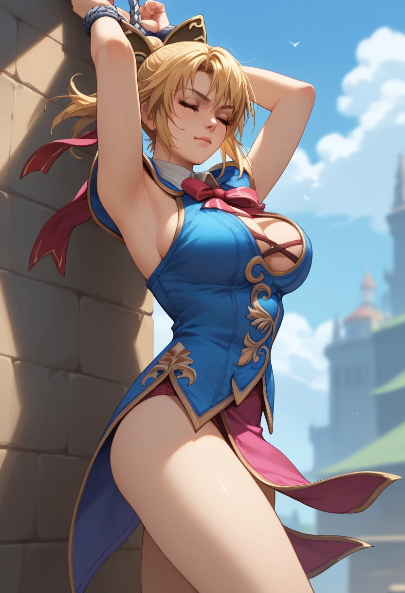 ((Top Quality, 8k, Masterpiece: 1.3)), ((
loincloth:1.4)) solo, 1 , de costas, de joelhos, (sexy), Meninaa: 1.4, (cabelo muito curto, seios grandes: 2.0), Rosto ultra detalhado, olhos detalhados, 二重まぶた, Selfie, ,(mamilo duro pequeno bonito: 1.3),(pernas espalhadas:1.2),na cama de ouro,(pele brilhante:1.2), (deite-se: 0.8), (cabelo loiro: 1.5), (seen nipple head: 1.0),(thight clothes, view from behind, bubble butt:1.3)