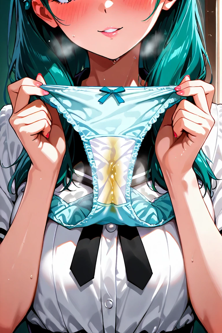 Grin、Double teeth、Young girl、younger sister、Brat、Twin tails、One Woman、Low Angle、Proud face、ロリpanties、good、panties丸見え、Lie down with your legs spread、Beautiful woman、Acme Face、Best image quality、High resolution、masterpiece、super high quality、Thick pubic hair、Screaming orgasm face、panties、Big Ass、Blushing、4K quality、Blushing、Sweaty all over、Heavy breathing、Cowboy Shot、Cowboy Shot、{Highest quality}, {so beautiful}, {Very detailed}, {Best illustrations}, Usage notes, 