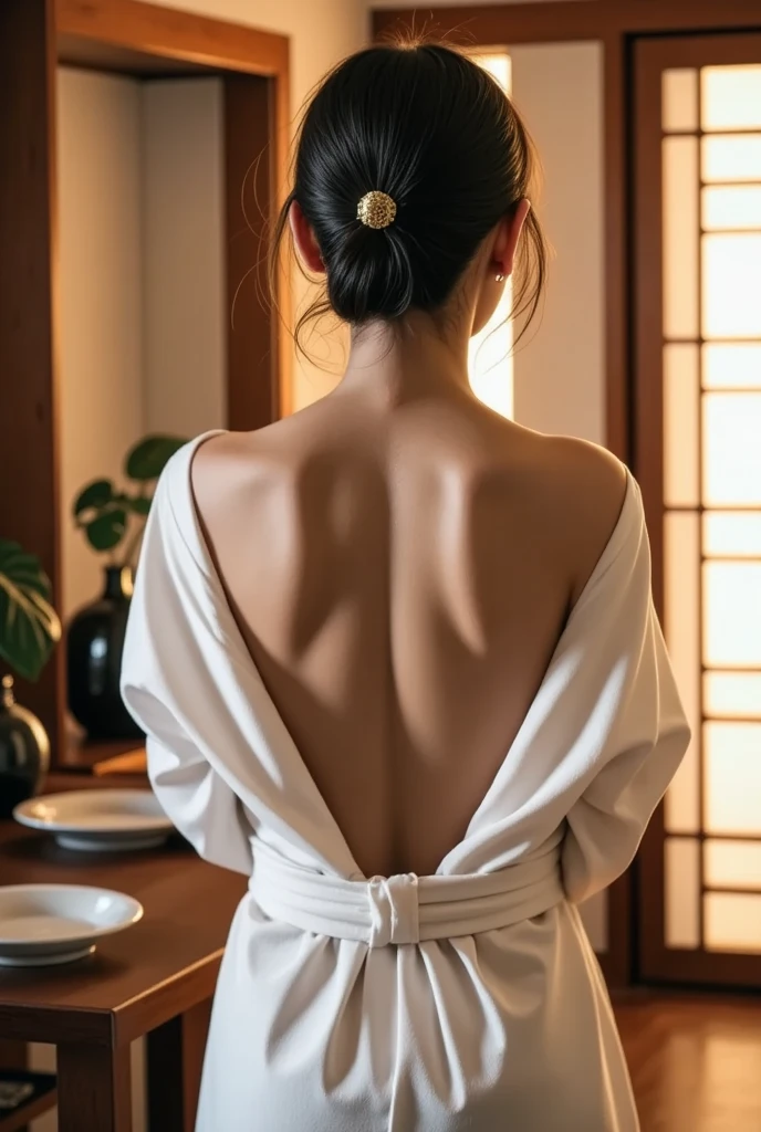 ((In an old house in the country:1.3))、((Young woman taking an old little bath:1.3))、((Back Style:1.2))、((View from the back:1.5))、((Bust Closeup 1.3))、((barechested:1.5))、((perspiring:1.3))、(masterpiece、top-quality) 、dynamic ungle、absolutely outstanding image, very extremely beautiful、masterpiece, top-quality,Photos, kawaii、(Colossal tits:1.2)、astonished face、20 year old girl、The skin is reddened、Young adorable Japan face, dewy skin, close up of face, Young Face, soft portrait shot 8 k, If々Shishi Japan girl realistic young idol、Young cute gravure idol、Young Sensual Gravure Idol、Young gravure idols、model in Japan