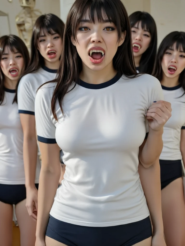 Outdoor、Beautiful Japanese Girl、Junior.Idol、Elementary school girl、Cute 12 year old girl、nude、immature body shape、Flat Chest、Small breasts、A girl is raped by a group of men、A group of men grabbing a young girl roughly