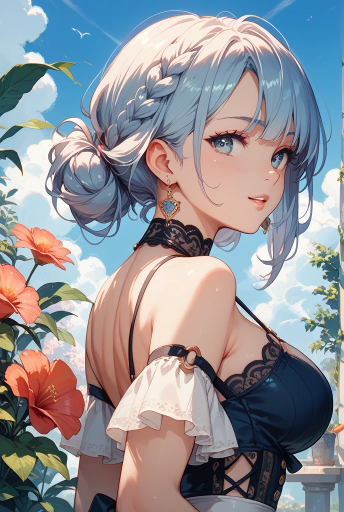 Admired by the afterflower