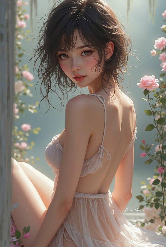 {{{{{3,318 trillion pixels high resolution, nsfw, Realistic scenery and lovely Japanese girl who is moaning madly as she nudity Masturbation that traces the sexual zone repeatedly with her fingers in a romantic Cylindrical crystal herbarium, thicken the lips look pretty, Boobs are fluffy and bouncy, Tits that get rounder bigger her deep tight cleavage}}}}}, {{{{{detail of The panting face and voice of a neat and cheerful girl loved by everyone, Her nipples and romantic deep panting and her fingers tracing her pussy and Inside a herbarium soaked in female hormones and Her tits enlarging under the influence of hormones depicted in detail, A detailed her repeatedly drastic Orgasms that make the uterus tremble}}}}},{{{{{Her thick pubic hair in the her nudity body, A neat girl who sitting and opens her crotch traces her crotch with her fingertips and with a moan experiences her first climax and innocent Masturbation that traces the sexual zone, It's too clean and innocent to see her go into her own world nipples out mouth open panting and Masturbation that traces the sexual zone as she climaxes over and over again, magical in a romantic Cylindrical crystal herbarium filled with female hormones, Herbarium-soaked her tits become so plump and her tits grows sexier, Cuteness preserved forever shining in exchange for life from her, her beautiful slender underbust, slender curvy cute waistline, an lewd fetish for lips and necks and waistlines, her clearer nip line from underbust to hips, gloomy straight wig, thick vivid lips}}}}},{{Extremely detailed}},{{{{{heroine girl's Sexually unused body with pure and innocent aura}}}}}