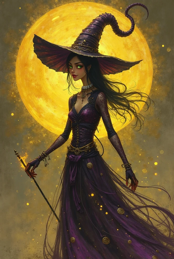 Showcase a scene of future witch village, featuring virtual house, intelligent mentors, and the potential for interstellar learning. 8k a beautiful witch woman with a balck hair & pony tail, riding with a broom & trim between the two thighs, flying in the sky,🌍 8k
