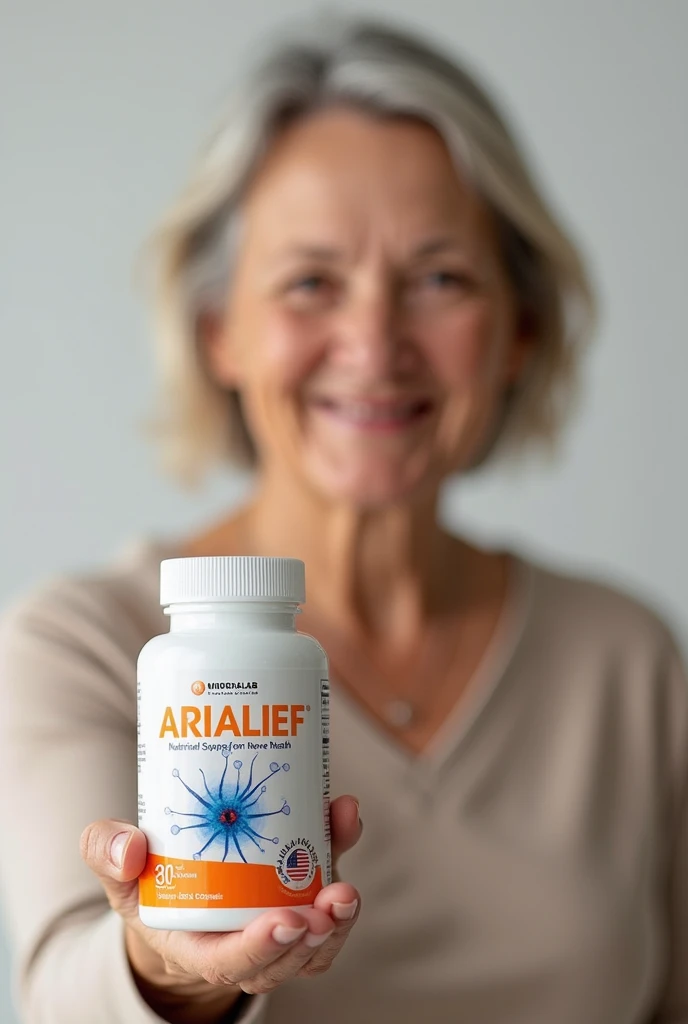 Place the image of Hajas multivitamin on the mother of a realistic woman