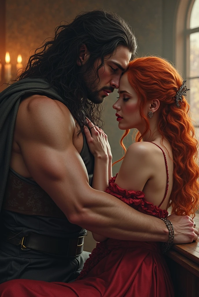 Breen a 2 woman
Fire red hair
Curly hair
Is a witch
Has freckles
Curvy thick body
Chunky body
With a man named Keegan
Strong body
Long black hair
Little to no facial hair
