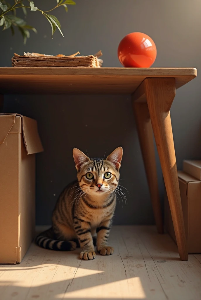 In a world where cats live in futuristic cardboard houses, descreva a casa de sonho de um gato. How it's designed, What special features does it have and how does the cat use it?