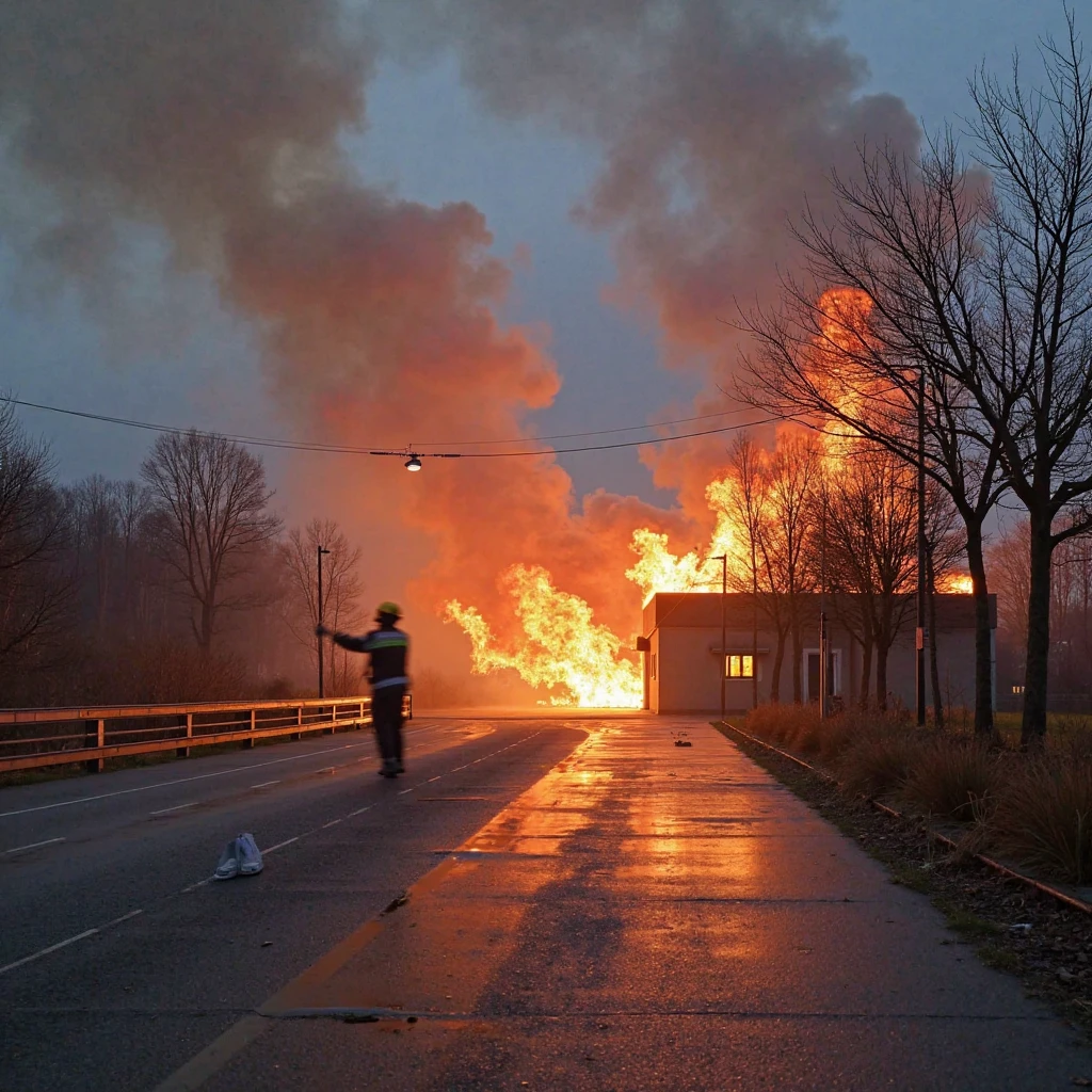 Risk management due to torrential rain and fires 
