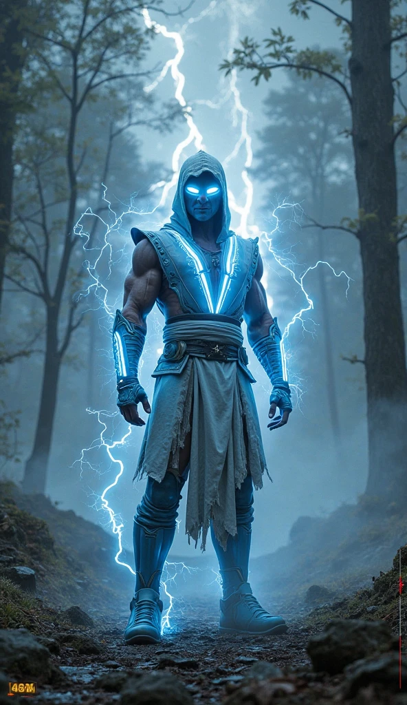 Make Sub-Zero from Mortal Kombat as a Costa Rican 
