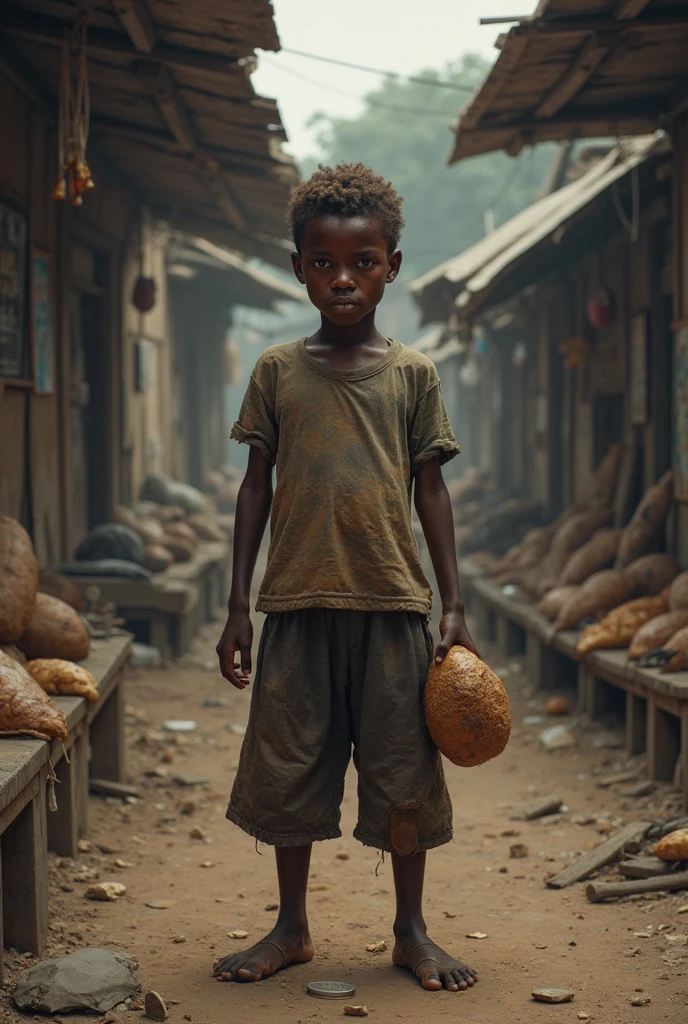 crie uma NFT com o tema criança chorando de fome na África em alta resolução; put a serial number underneath that goes from 01 to 7.
c