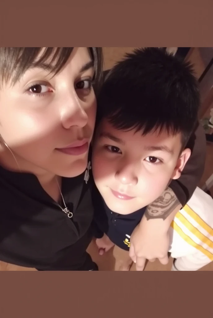 One Girl,Black Hair,Mature Woman,Medium chest,Updo,Sex Maniac,Lecherous Eyes,Captivating smile(,Female pubic hair,:1.2), (fucking with Little Boy,,:1.5),(Age difference:1.3),onee-Shota,Now,(Small penis, Shota,Little Boy,A cute boy,:1.3),Educational Sex, An adult woman making sexual advances on a Little Boy(,nakid Little Boy,:1.5),(Size Difference,:1.5),Completely naked,how on body, Blair, (One Girl and 1boy,Couple,Heterosexual,Pussy juice,Browsing Caution),Mother and son,(Grabbing the penis,),(ejaculation, Handjob,how,:1.5), Actual photo、Detailed Hair、Detailed face、Fine grain、Detailed skin、An elaborate reproduction of a penis、texture:1.5、Absurd:1.5、Anatomically detailed hand、Anatomically detailed fingers、Sex in the supermarket