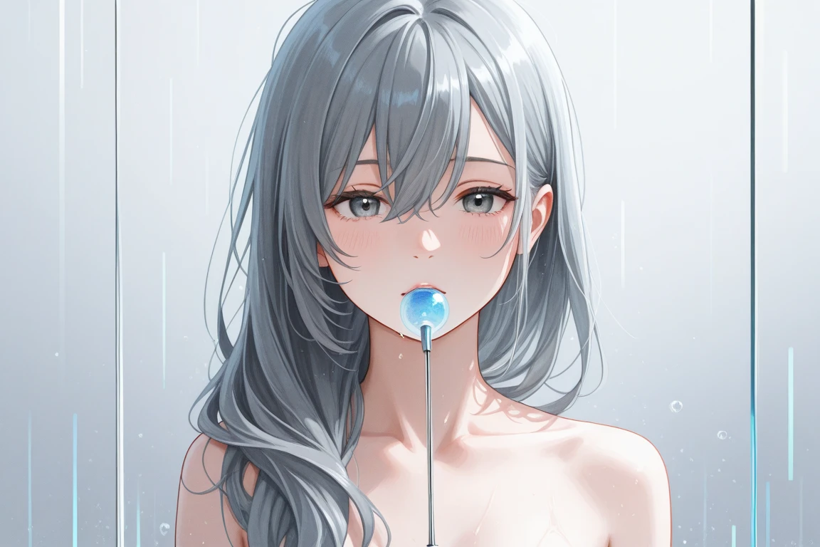 tmasterpiece,Best quality, body,crisp breast breasts,lateMilk spills,nipple bump,Raised ude, On the body,cum shots,The white liquis drizzled alldy