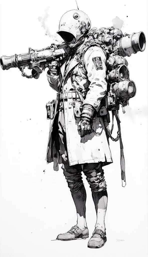 perfect proportions, anatomically correct, (head to toe: 2.0), (full body image: 2.0), solo, (Casshern: 1.6), extremely stylized, deviant art, masterpiece, highly detailed, detailed eyes, expressive detailed eyes, detailed pupils, futuristic, ((1950s scifi helmet)), ((pointy helmet)), Rubber Gloss, (flightsuit:1.4), big boots, entire body image, full body shot, nvinkpunk, professional photograph of alexander_skarsgard, tassles, large beads, (large tassels), cyberpunk, inkpunk, paint platter, ink splatter, (action pose:1.0), ((holding a sword))