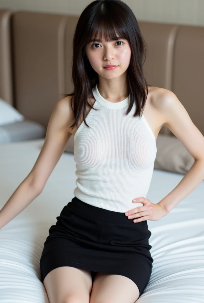 Dark brown hair、Light brown eyes、Japanese actress、 Lady、I am about 40 years old.......、(Intricate details:1.2)、 (Ultra-high resolution:1.2)、Ultra-high resolution、(Finely tuned)、(Detailed facial features)、Hmph、8K resolution、D cup size breasts、Long Hair、Bright terrace room with sunlight streaming in、Large windows、Extravagant space、relax、、,Full body photo、Head to toe shot、Beautiful feet、black　Loose fit openwork T-shirt、Underwear shorts、Beautiful feet、Bright terrace room with sunlight streaming in、she, household items,   (plant:0.8), Fashion Hub, Very detailed, Very detailed, Realistic, Hourglass Shaped Body, Obscene pose,、Messy Hair、Messy ponytail、Leaning against a wall、I cry a lot、tears、Skin is visible through the knit、White floor、White wall、A masterpiece of transparent painting、