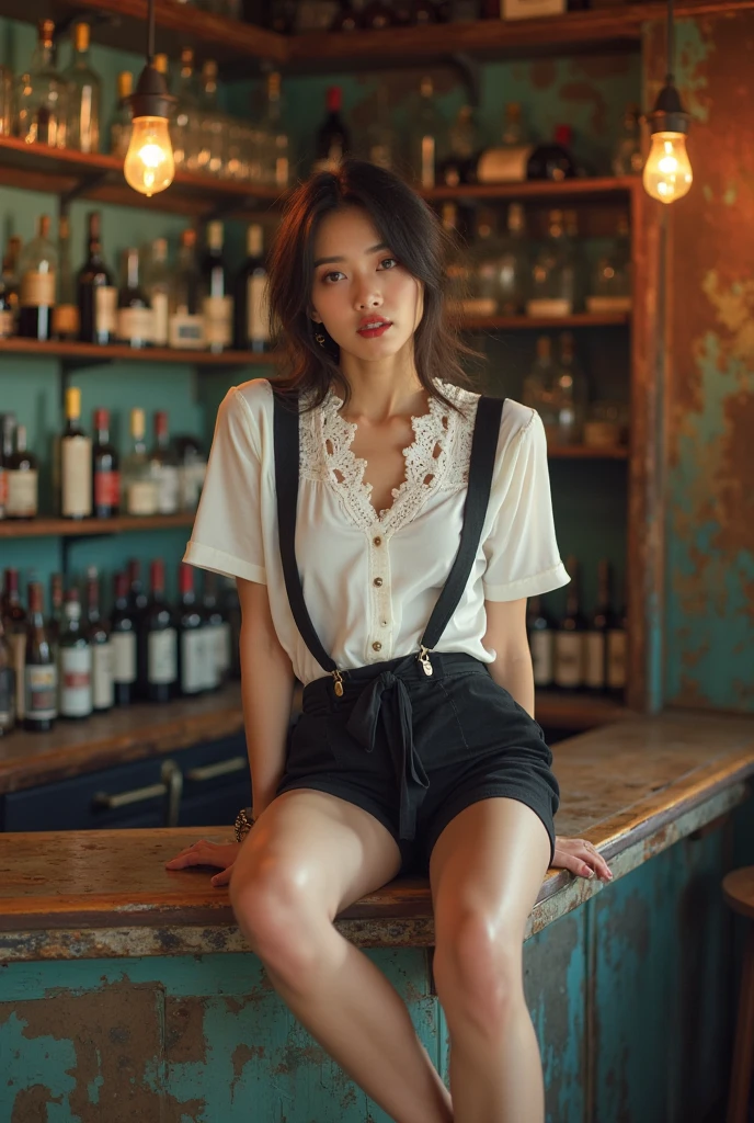 Surreal dreams，Burgundy suspenders，lemon juice，lemons