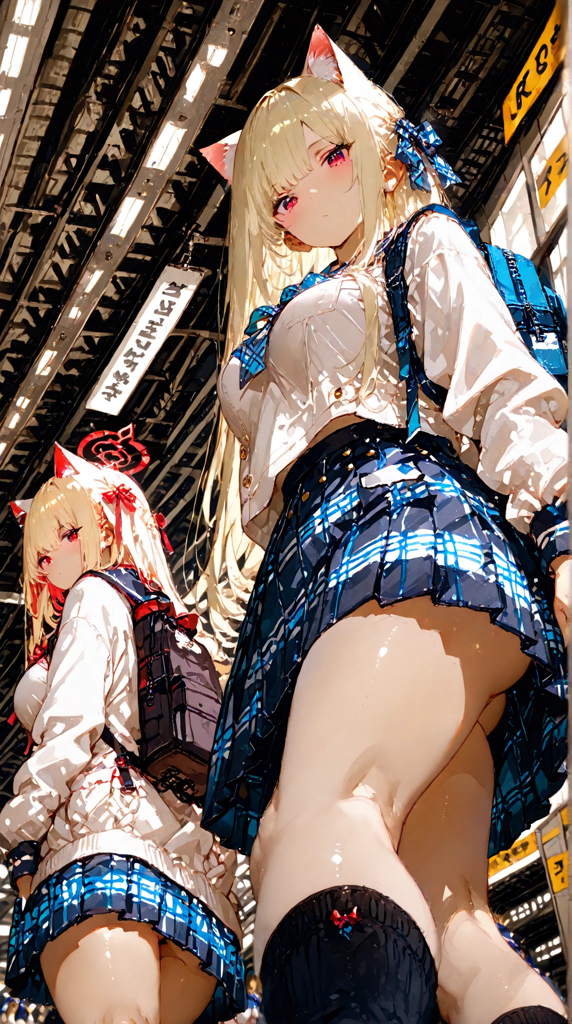 masterpiece, best quality, highres, aayami, very long hair, two side up, hair ornament,nsfw,(public indecency,undress, long coat:1.2),(presenting nipple:1.2),(presentingwet pussy:1.2),whole body, full body,sports shoes,