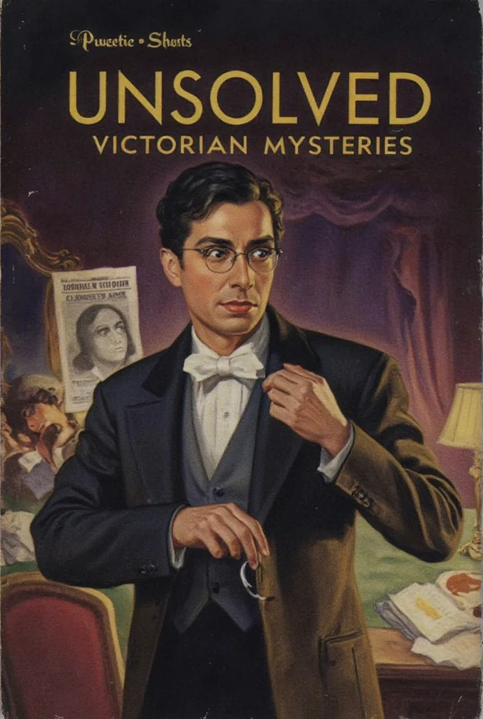 Sherlock Holmes with palace illustrated in the brain