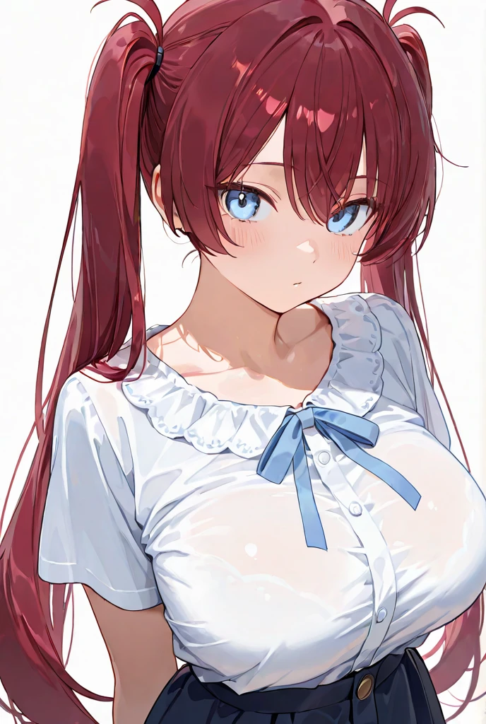 RAW Photos, 最high quality, masterpiece, very delicate and beautiful, ighly detailedd, Hmph, Unity, 8K Image Wallpapers, 驚くほどdetailed, detailed, masterpiece, 最high quality, Official Art, Highly detailedd ticker Unity 8k wallpaper, 超detailedな, High resolution, ighly detailedd, Claire, concentrated, (最high quality), (Realistic, Realistic:1.2), 8k, Soft lighting, high quality, Cinema Lighting, One Woman、Daiwa Scarlet、Reddish brown hair、very, very健康な肌、Reddish brown hair、Long Hair、Twin tailsLong Hair、大きなTwin tails、Twin tails、veryTwin tails、veryveryverylong horse ears、、、、、Horse Girl、long horse ears、Baby Face、cute cute、18-year-old、Female university student、beautiful girl、Well-formed face、Sunburn、Sunburn肌、very, very大きな目、dual、Laughter、cuticle、whole body、Beautiful breasts、Super big 、 veryvery大きな乳房、White bra、glitter underwear、White underwear、White bra、White underwear、White panties、Swimwear with a small fabric area、See-through、See-through下着、White Lace Bra、Dry vs. Wet、Underwear wet from rain、rain、突然のUnderwear that gets wet in the rain、乳首がSee-through、雨をwhole bodyで浴びる、Underwear that gets wet in the rain、Teasing you、smile、My underwear feels wet and good、See-through乳房、See-through乳首、See-through nipples、Breasts are visible through the skin、Beautiful breasts that are transparent、Artistic Transparency、See-through、Happy、Ecstatic expression、Develop feelings for your lover、Embarrassing、Embarrassing、Ample breasts、Outdoor、Facial expressions to feel、White underwear、パンティー越しにSee-through陰部、Outdoor、evening、In the mountains、There are no people、Nature、rainの外、countryside