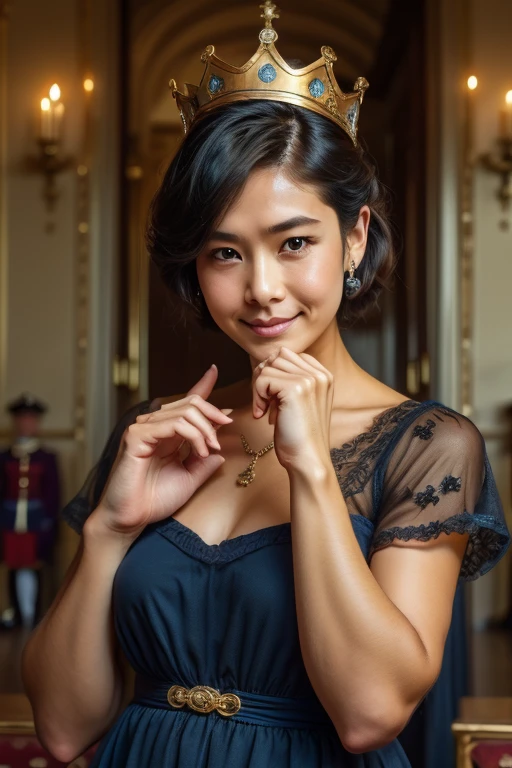 nsfw0.2、(Too much exposed skin)、sfw,Serious,(((Big Breasts)))、Very beautiful woman、Slender women、(Detailed face)、Realistic Skin、Perfect Anatomy、((Delicate photo)),(Girl masterpiece RAW photo details:1.25), (Highest quality:1.6), (Ultra-high resolution:1.5), (Realistic:1.75), 8k resolution, Canon EOS R5, 50mm, Absurd, Very detailed,Cinema Lighting、One Girl, fortune teller、astrologer、(((A magnificent starry sky in the background)))、(((It has a hood、A burgundy robe intricately decorated with beautiful details)))、((Horoscope))、(((fortune teller)))、Long black hair、((Blunt bangs))、Cowboy Shot、(((Please hold your hand over the crystal ball on the table.)))、Fancy Necklace、Lace gloves、((((A lot of old books))))