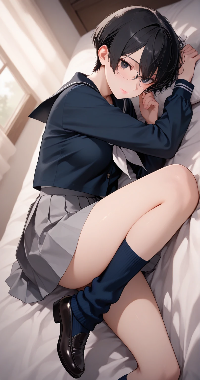    (NSFW), (((girls sex appealing))), (((four girls))), (((girls group))), ((girls close-up)), (((Group illustration))), (((Group shot))), (((simple composition illustration))), (girls lewd Laughing), (((girls sweaty))), black hair girls,
   (((sailors uniforms))),  (short sleeves), Black skirt), (((undressing shirt))), ((stomach)),
   ((girls sitting bed)), (on large white bed), (in bedroom), (in night hotel room), 
   (warm color scheme), Extremely exquisite body, beautiful detailed glow, cinematic lighting, 4K illustration, masterpiece, best quality, by top artist, by famous artist, by plo artist,