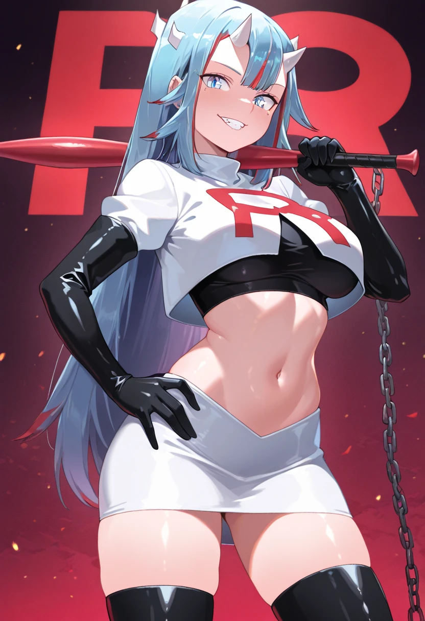 ((masterpiece)), ((best quality)), ((grotesque and splatter)), beautiful girl, curvy, tall, exposed belly, belly button, big breasts, femdom, slaughter, bloody white dress, Blood on the body, Bloody, Blood on the belly button, Blood on the belly, Blood on the breasts, tall, bloody knife, bloody sword, bloody belly, war, fight, kill, Behead, shot from below, POV from fallen enemies, sensual, Blood on the breasts, smile, spattered by much blood, having a big bloody sword, reflecting blood on the whole body, looking down on me, massaging breasts, getting excited sexially, kill everyone, blood splatter, cruel, background with battlefield, cut off head of man, holding a severed head