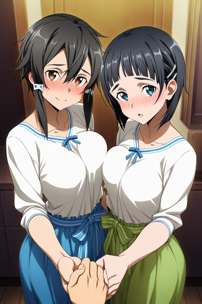 masterpiece, best quality, anime, highly detailed face, highly detailed eyes, highly detailed background,nagatoro hayase,1girl.solo,bedroom,(see-through camisole:1.2), cleavage, side-tie panties,(special occasion thong panties:1.3),
wariza,armpits,