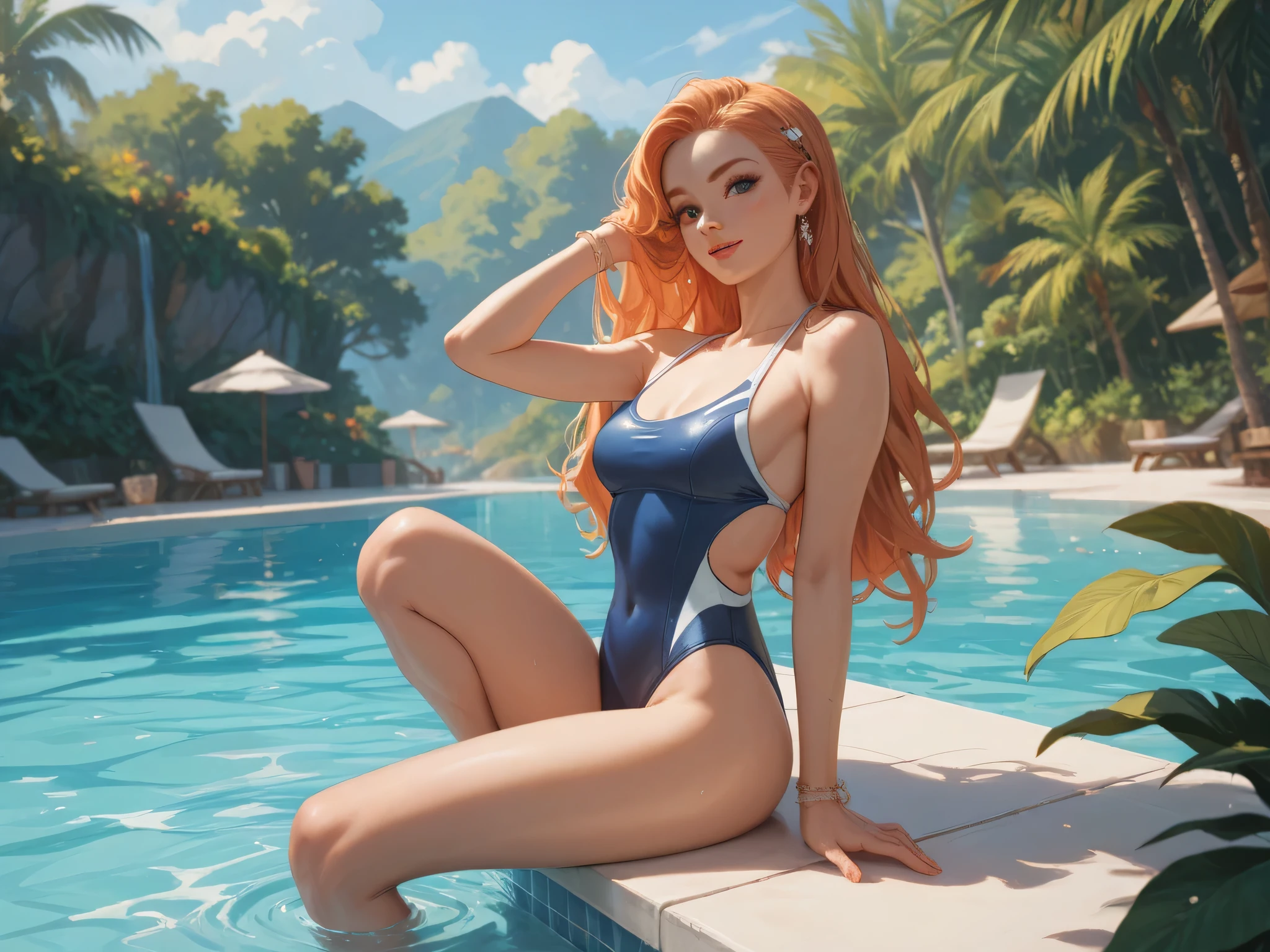 Swimsuit Beauty　anime