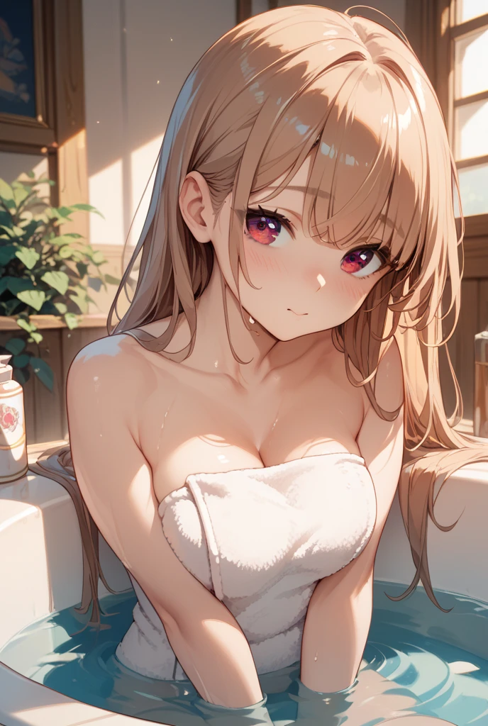 masterpiece、Soft Focus , Bright gradient watercolor、Tabletop, High resolution, 8k, Anime Women, Delicate and detailed writing 、Detailed digital illustration、high resolution, high quality、Detailed Background、Close-up photo、Detailed female face、
anime, alone, One girl, Mature Woman, Marie Rose, Small ???????:0.7, Dark Skin, Woman with dark skin, Make, eye shadow, fix, Sunburned skin, Shiny skin,, Skin of color, Jet Black Skin 、
BREAK Light Blush, Cup, bar, Dim lighting, Drunk