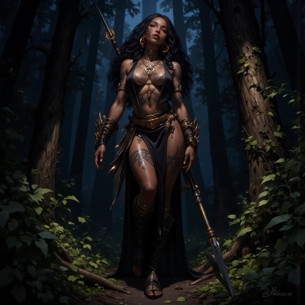 Scene in the style Afrofuturism, (masterpiece:1.3), (perfect art:1.3), by Jesper Ejsing, portrait of a woman gargoyle, Robust physique amazing ???????, full body, harmonious elegance, with dark brown eyes, ponytail, dressed in the crimson tabard, dominant pose, in the background ethereal glade where the veil between worlds is thinnest, allowing glimpses of other realms and distant stars to shine through, illuminating the forest in a soft, otherworldly glow, zenith optical, style by Dr. Seuss, true-to-life hues captured skillfully, vector art render, trending on ArtStation
Negative Prompt