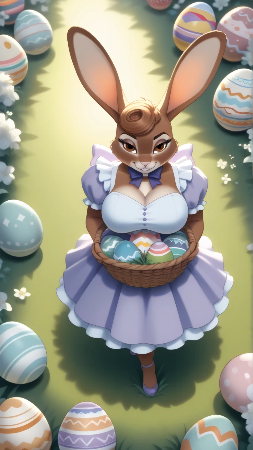 retrato (Solitario (Britney Spears) 1girls big breasts blonde hair blue eyes breasts bunny ears bunny bunny costume busty curvy curvy body curvy female curvy figure female single huge breasts big breasts light skin woman long hair taupe on chest single voluptuous