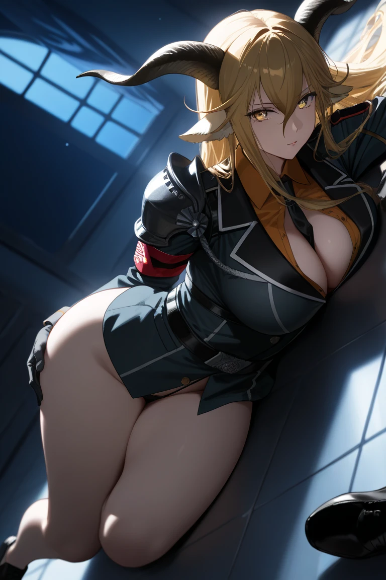 , uncensored, source_anime BREAK (dark-skinned male with thick seras from hellsing), , interracial, recording, ntr, white stockings, embracing, cute, beautiful, nude, looking at viewer, motion lines, small breasts, slightly chubby, puffy face, , taken from behind, ahegao, moaning, detailed face, standing sex, double v, grab breast, grab testicles, bouncing_penis, happy, ahegao, grabbing, wide hips, submissive, anal, blonde