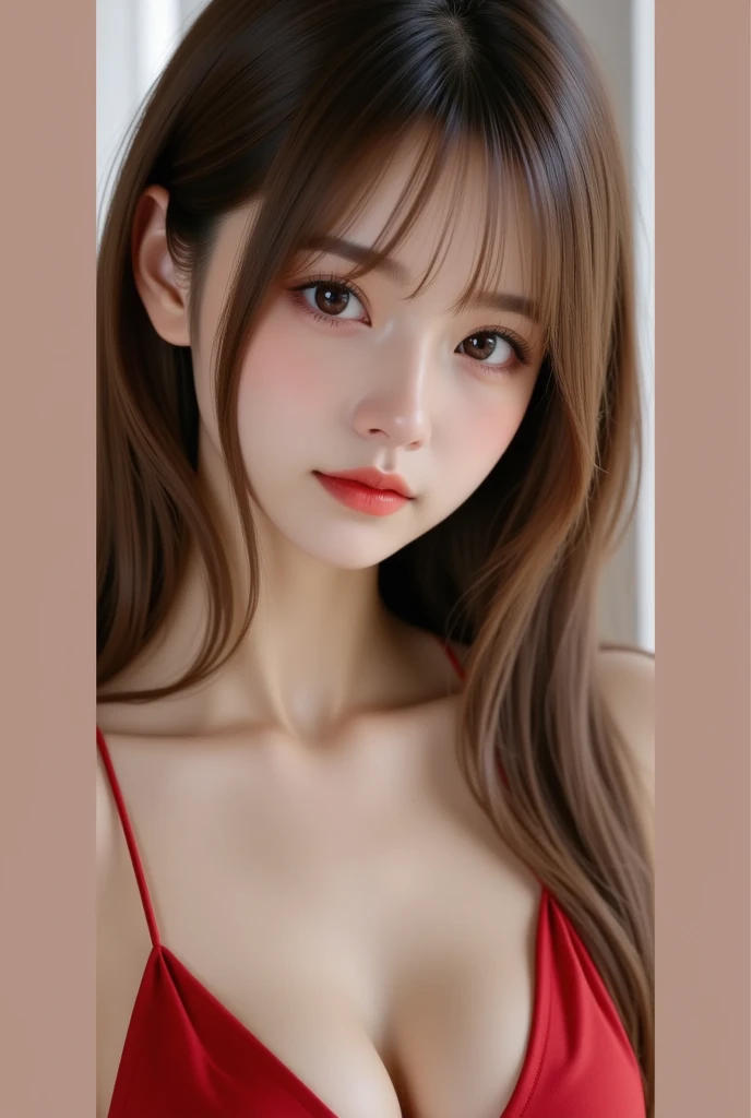 Top quality, masterpiece, high resolution, girl in one, beautiful face, body, tyndall effect, photoreal, dark studio, rim lighting, two-tone lighting, (high definition skin: 1.2), 8k uhd, DSLR, soft lighting, high quality, volume lighting, frank, photography, high resolution, 4k, 8k, bokeh, big, (hair color: brown hair: 1), micro bikini, white swimsuit,