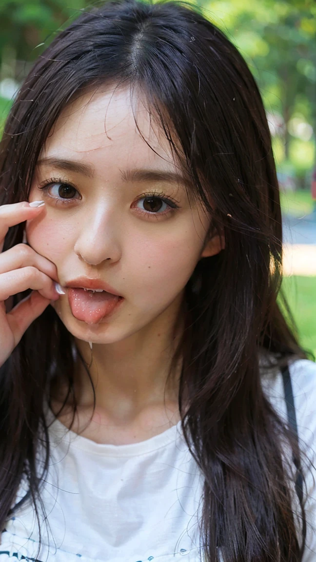 8K quality、High resolution、Two Princesses、Realistic skin texture、Two women love a penis sandwiched between them、High resolutionの肌、Women licking a man's penis with their tongues、Princess Hair、thin、Small and young breasts、Open the mouth to reveal a realistic tongue、Beautiful cleavage、Gray Hair、blue eyes、thin脚、Blonde French braid、、Full Body Shot、Wetting、Tearing clothes