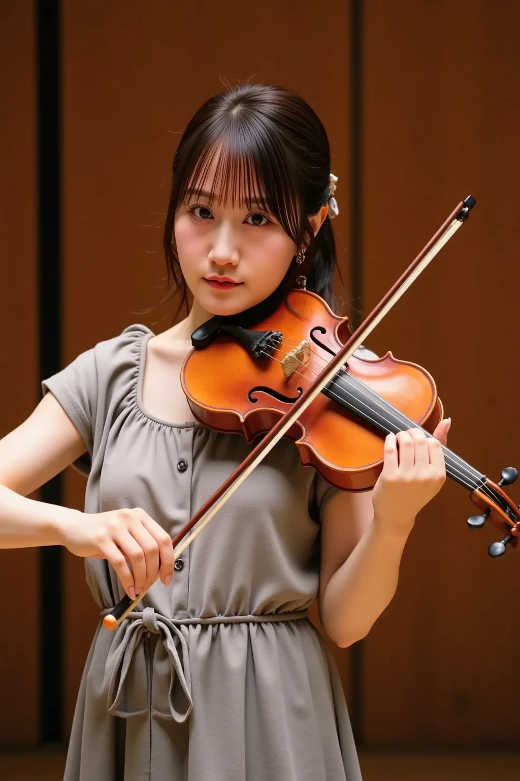 Girl Playing the Violin